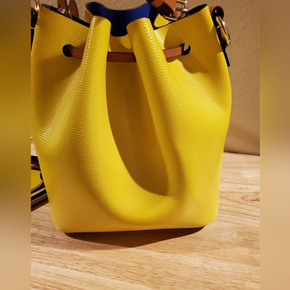 Dooney & Bourke Leather Drawstring Crossbody Bag - Picture 5 of 12